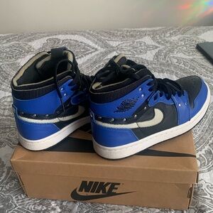 Women’s Air Jordan Hyper Royal Blue, Black, White